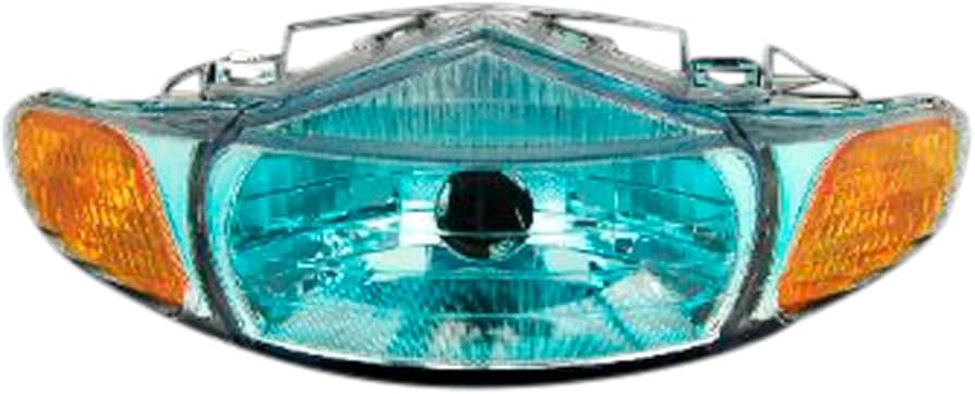 Amazon | NBS バイクパーツセンター ヘッドライトAssy 2型 青 ホンダ