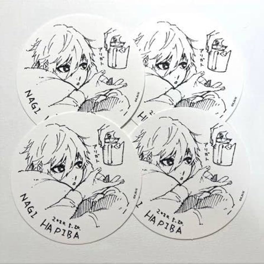 ブルーロック 原画展 ブルロ コースター 凪誠士郎 タワーレコード