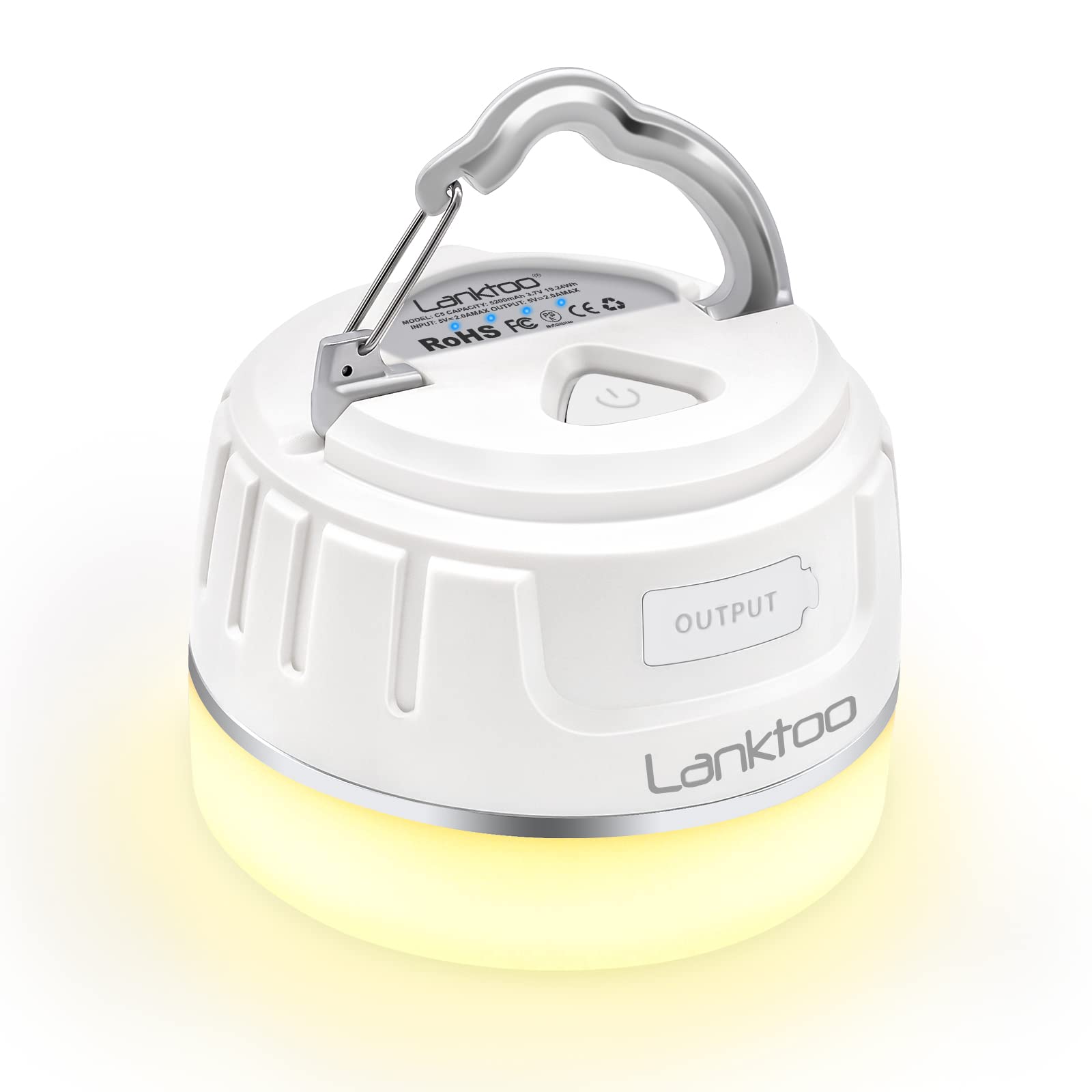Amazon.co.jp: ランタン 電球色+昼白色,［2020最新版白色]Lanktoo LED