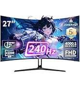 Amazon.co.jp: Amzfast ゲーミングモニター 27インチ 240Hz/1ms MPRT