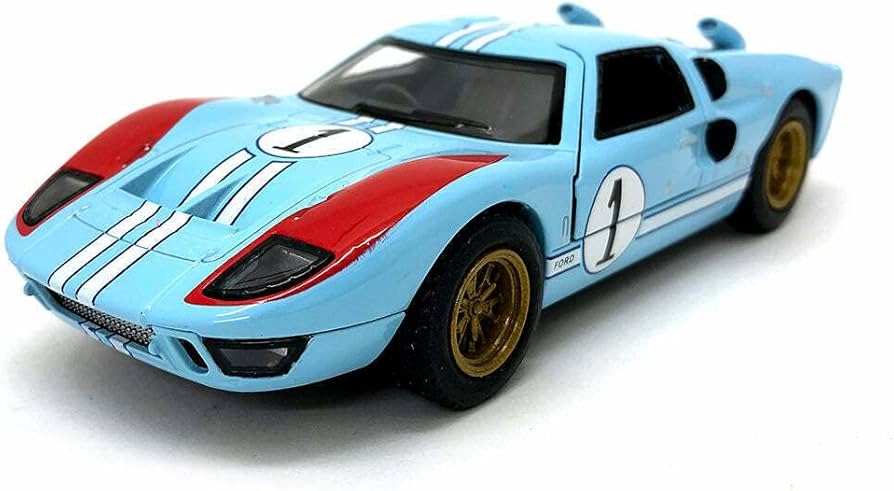 Amazon.co.jp: KiNSMART SetOf3 1966 フォード GT40 MKII ヘリテージ