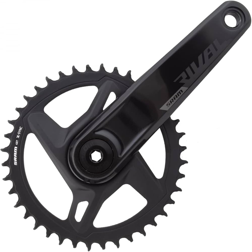 Amazon | SRAM Rival 1 AXSワイドクランクセット - 170mm、12速、40t