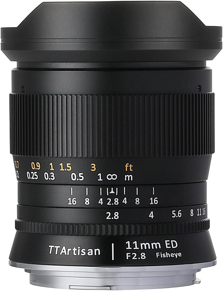 Amazon.co.jp: TTArtisan 11mm f/2.8 Fisheye ED RFマウント EOS-R