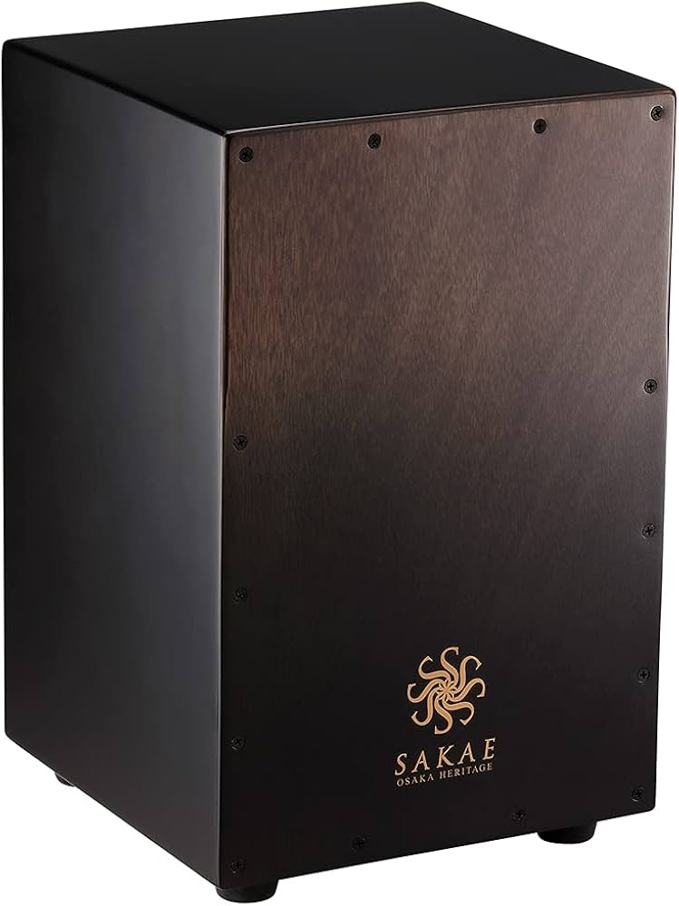 Amazon.com: Sakae Osaka Heritage Cajon (CAJ-100W-BK) : 樂器