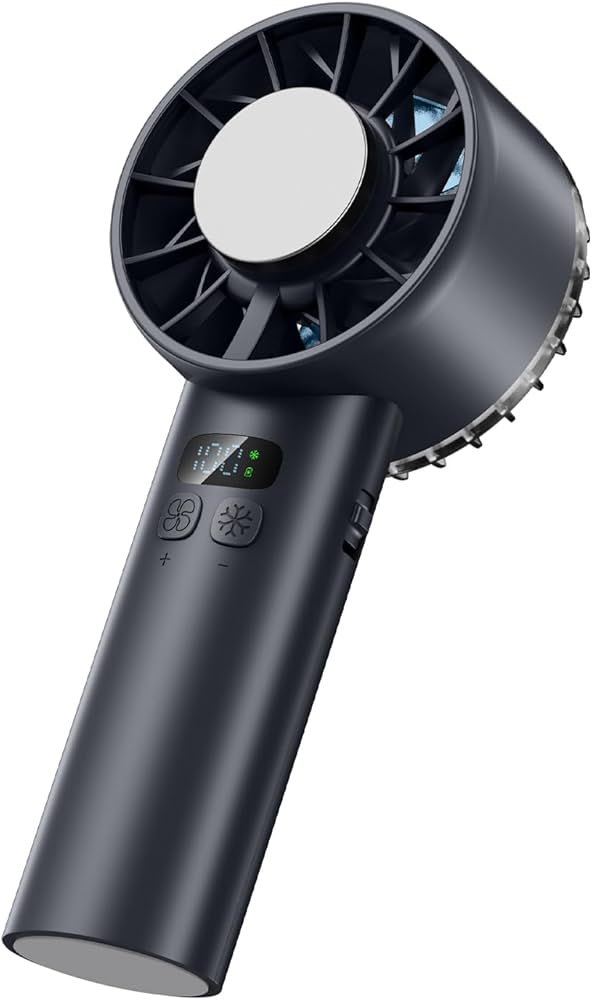 Amazon | ハンディファン 冷却プレート【2026年最強超大風速】手持ち