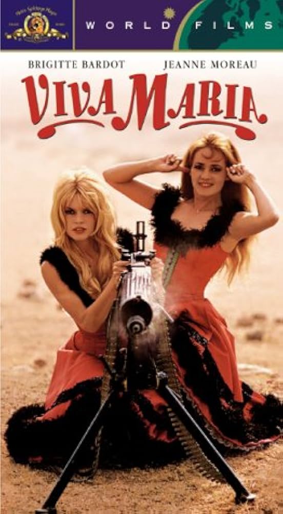 Amazon.com: Viva Maria [VHS] : Brigitte Bardot, Jeanne Moreau