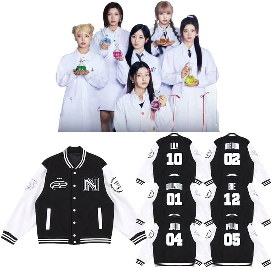 Amazon.co.jp: NMIXX ユニフォーム Change Up 2025 ツアー 野球服 応援