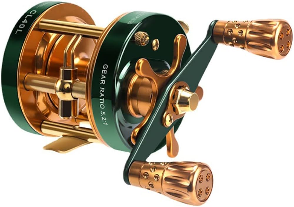 Amazon | ラウンドベイトキャスティングリール トローリングリール