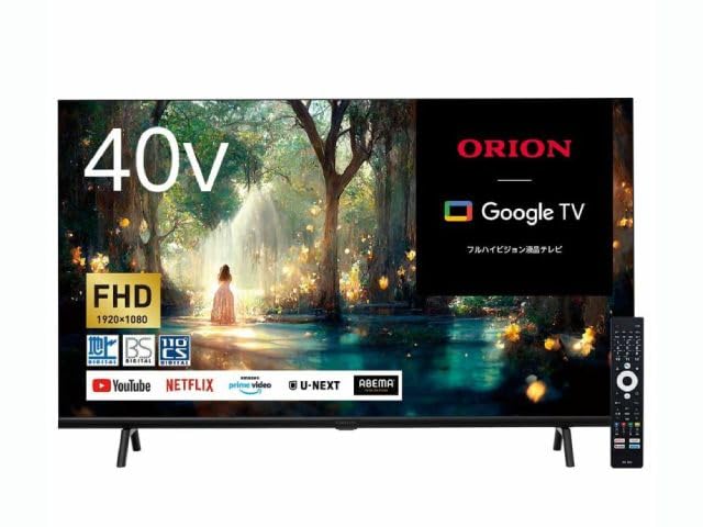 Amazon | オリオン ORION 40インチ フルハイビジョン スマートテレビ