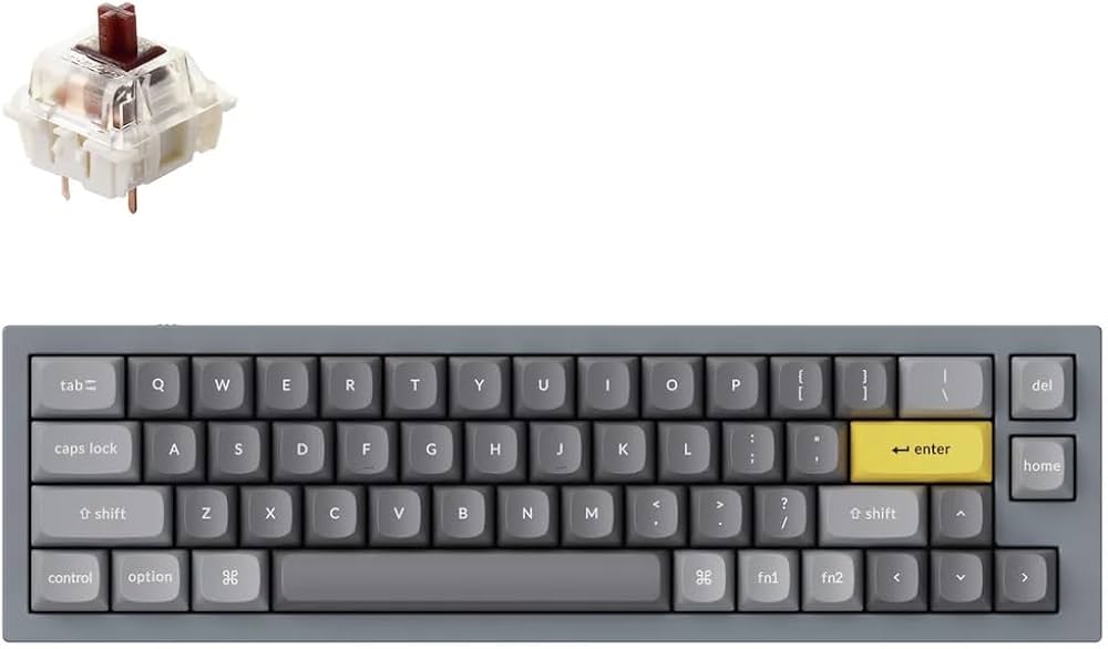 Amazon | Keychron Q9 有線ウルトラミニ 40%メカニカルキーボード
