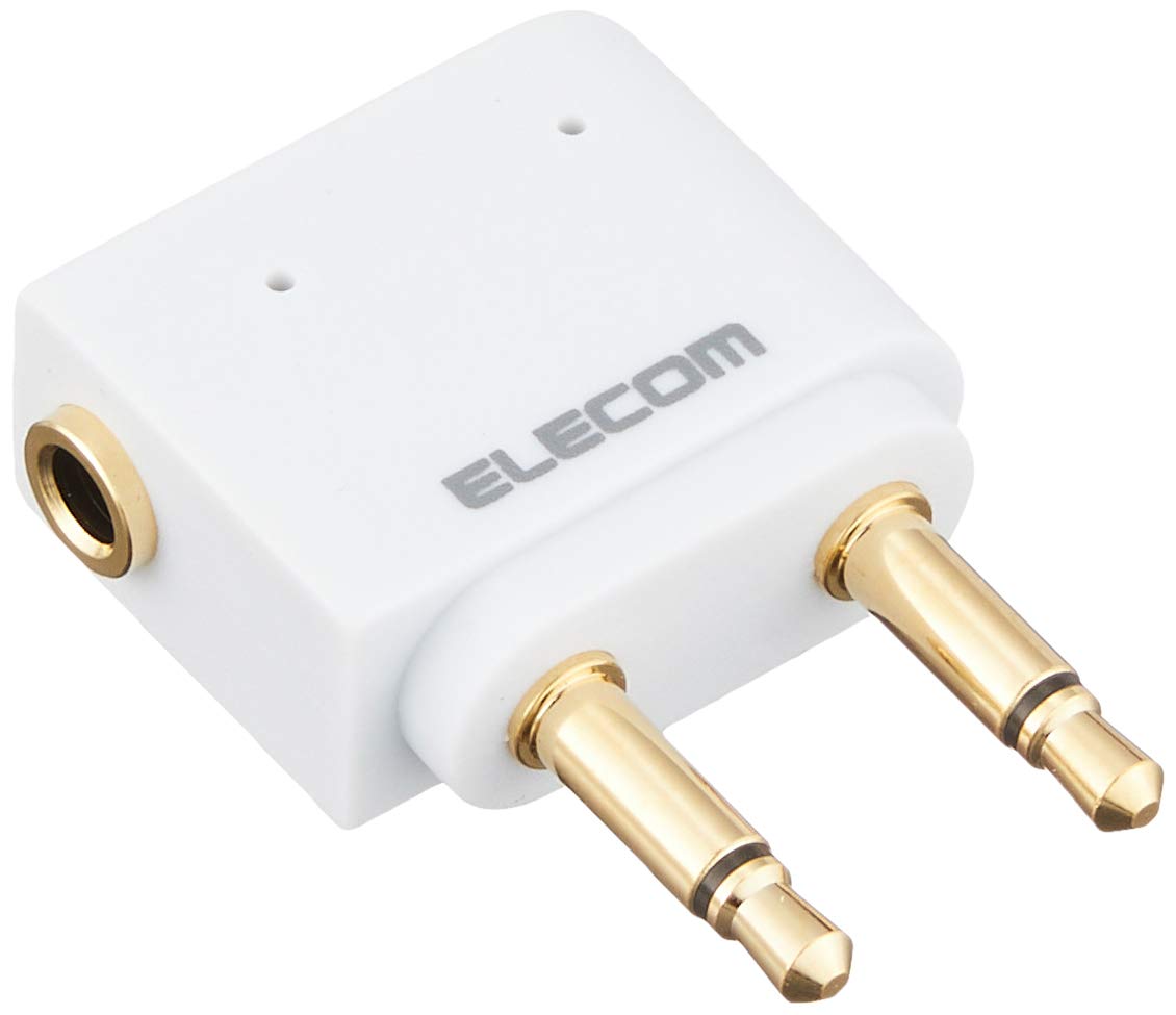 Amazon | エレコム トラベルグッズ 飛行機用φ3.5デュアル-ステレオ変換