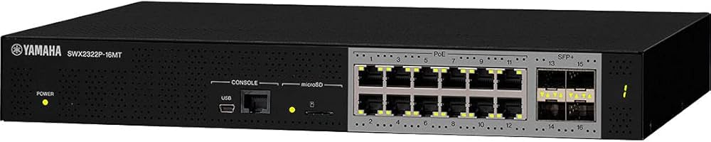 Amazon | ヤマハ発動機(Yamaha) インテリジェント L2 PoE スイッチ