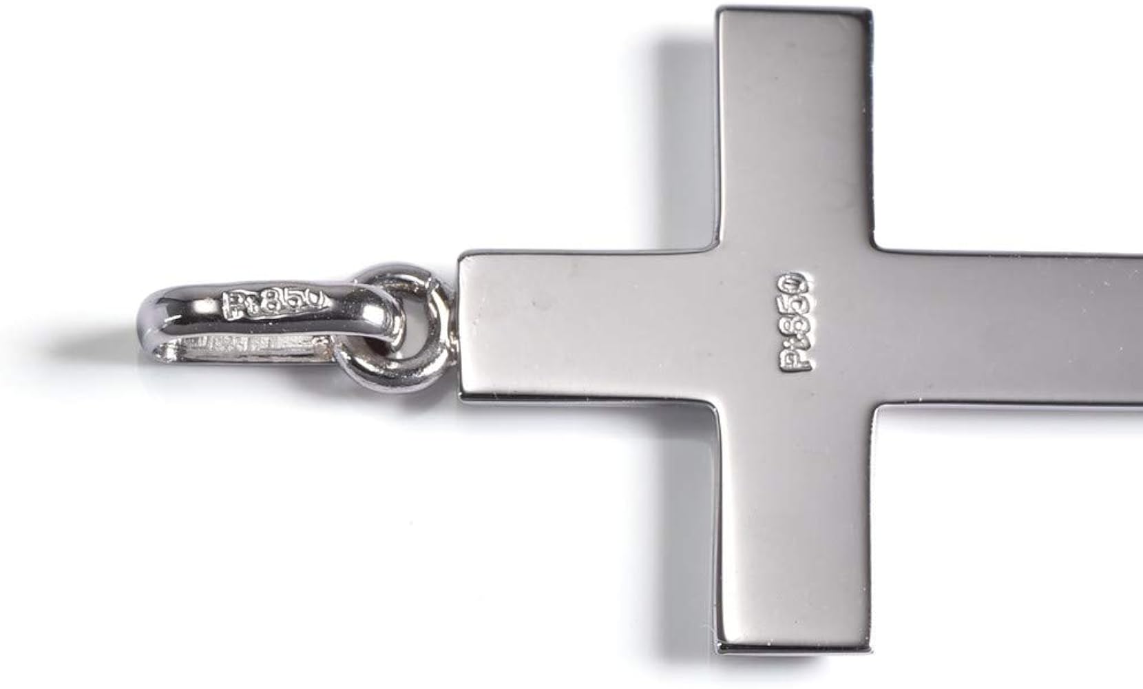 Amazon | [スペランツァ] Pt850 プラチナ リトル クロスペンダント