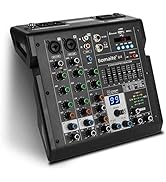 Amazon | Bomaite BE8オーディオミキサー8チャンネル