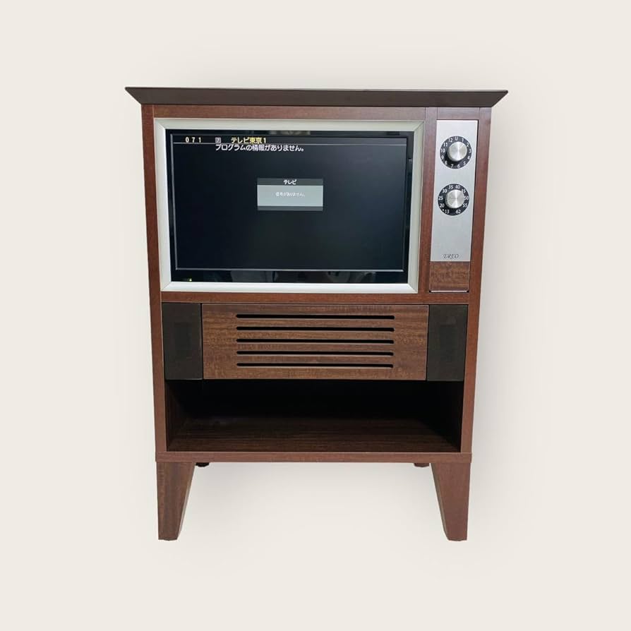 Amazon | 5346.エレオ ブラウン管風 液晶テレビ | テレビ 通販