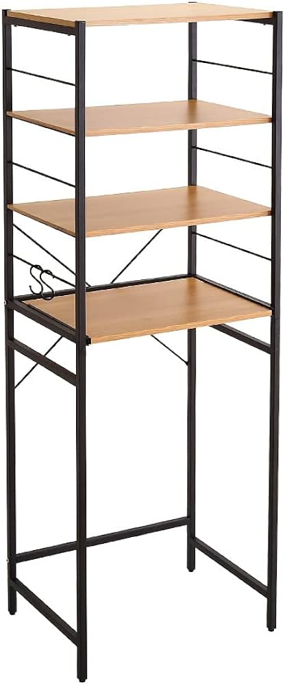 Amazon｜ホームテイスト ヴィンテージゴミ箱上レンジラック【varid