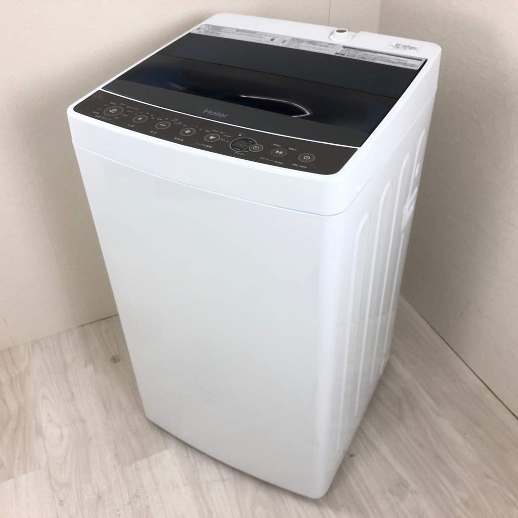 Amazon.co.jp: ハイアール 4.5kg 全自動洗濯機 ブラックHaier JW-C45A