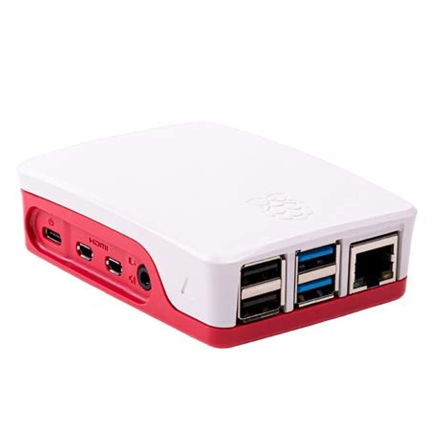 Amazon.co.jp: Raspberry Pi 4 ケース - レッド/ホワイト : パソコン