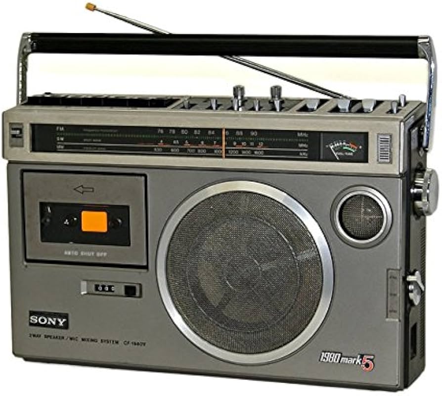 Amazon.co.jp: SONY ソニー CF-1980V CF-1980(5) 1980mark5 FM/SW/MW