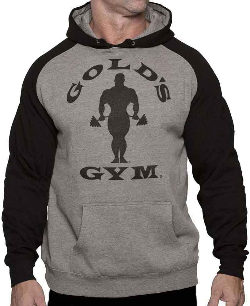 Amazon.com: Gold's Gym Raglan Hoodie - Official Licensed - HPC-1