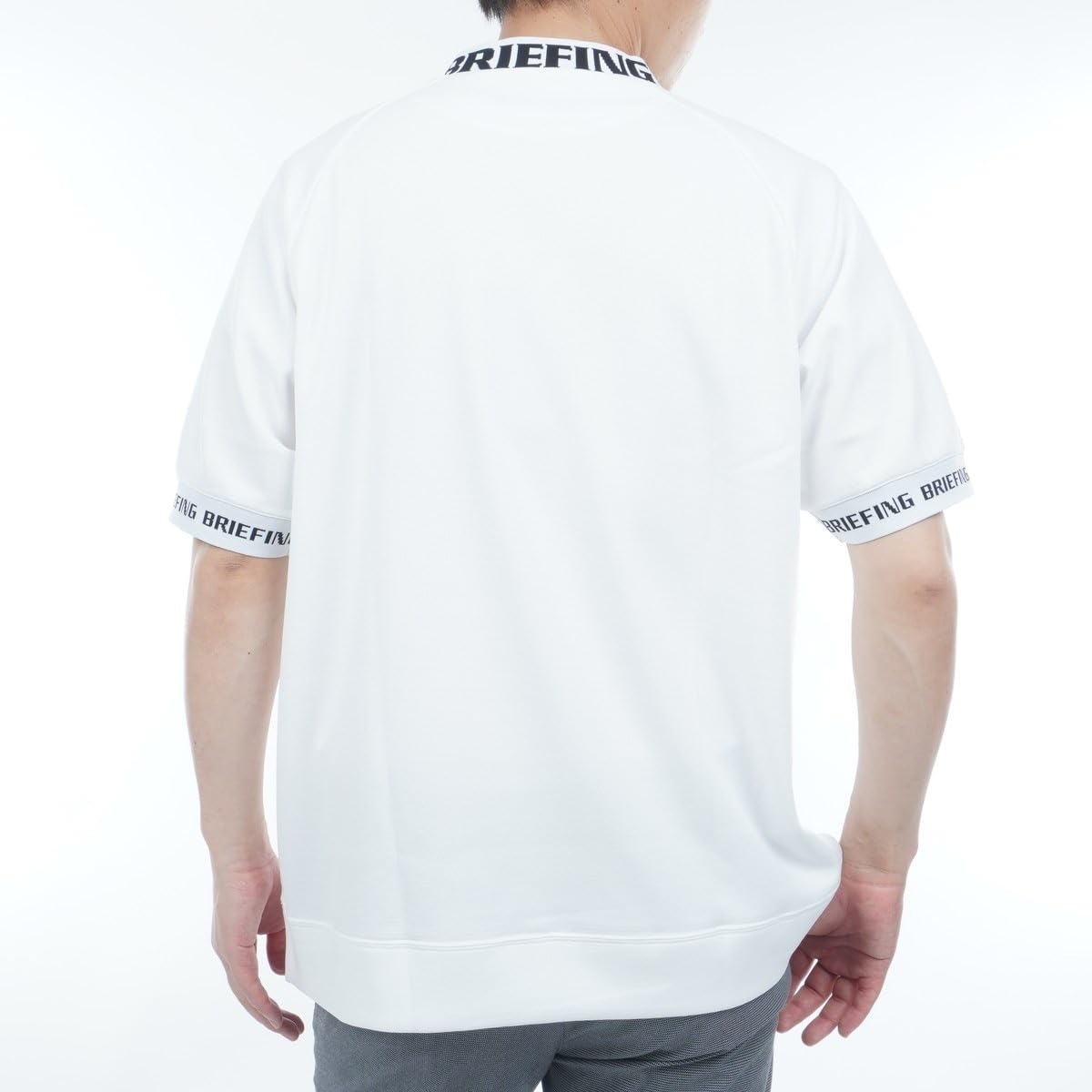 Amazon.co.jp: ブリーフィング（BRIEFING） モックネック ゴルフ 半袖