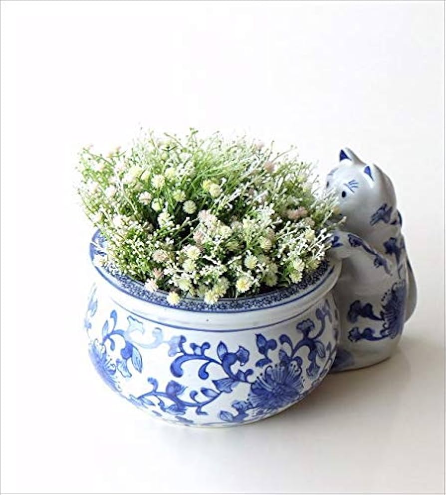 Amazon.co.jp: 金魚鉢 おしゃれ 陶器 メダカ鉢 睡蓮鉢 和風 レトロ