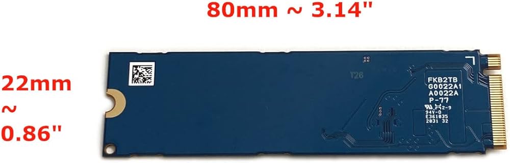 Amazon | KIOXIA SSD 256GB BG4 M.2 2280 NVMe PCIe Gen3 x4