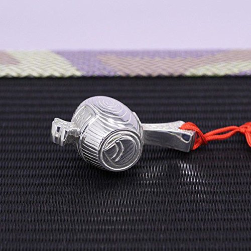 Amazon.co.jp: 置物 銀製 打ち出の小槌・こづち 大 （梅都工房作品