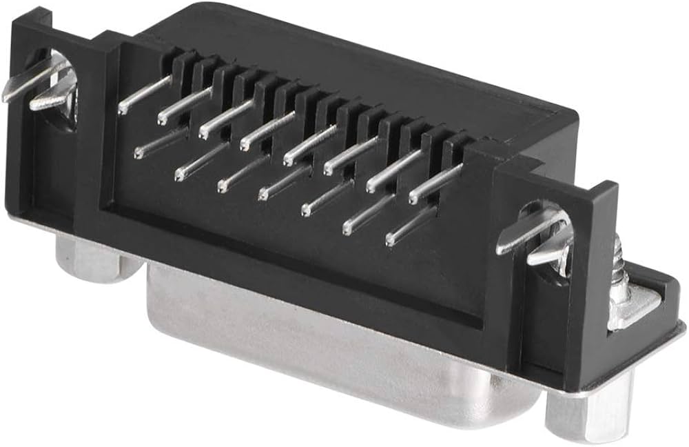 Amazon.co.jp: XYWHPGV D-subコネクタメスソケット15ピン2列直角ポート