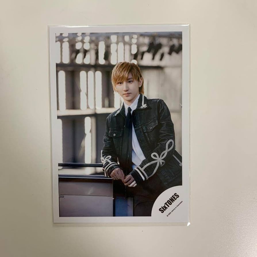 Amazon.co.jp: SixTONES 京本大我 個人 公式写真 imitation rain