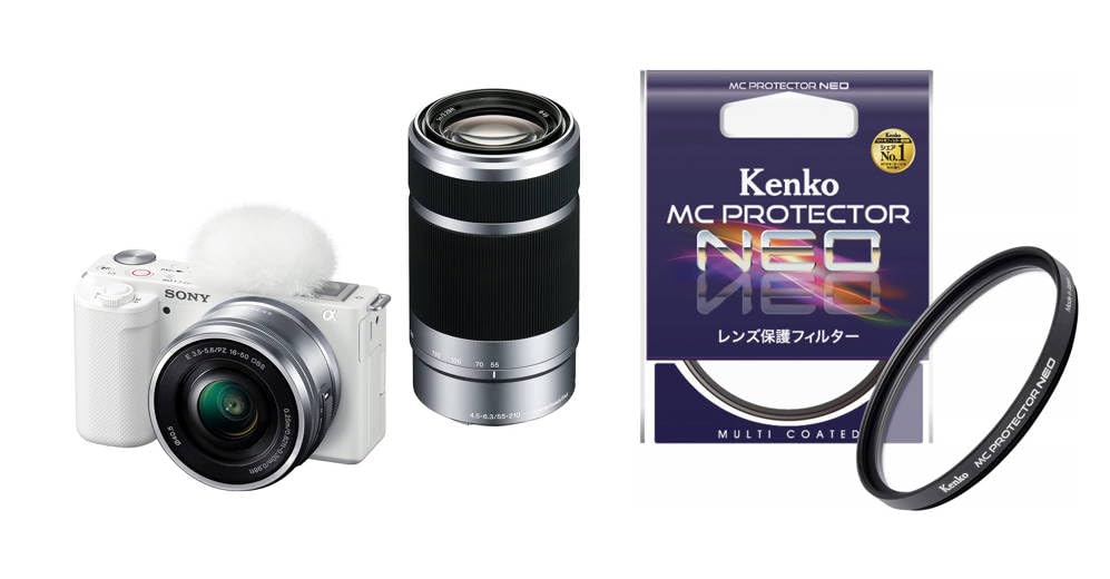 Amazon | SONY(ソニー) 【ZV-E10 Y と 49mm用レンズ保護フィルター
