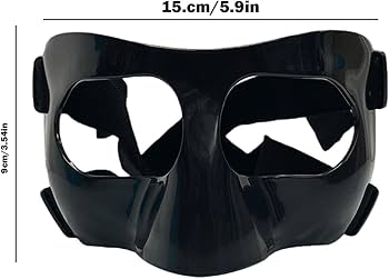 Amazon.co.jp: バスケットボール フェイス ガード、骨折した鼻の