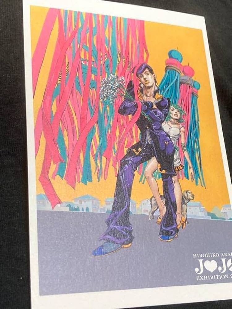 Amazon.co.jp: ジョジョ展 ポストカード 東方仗助 荒木飛呂彦 原画