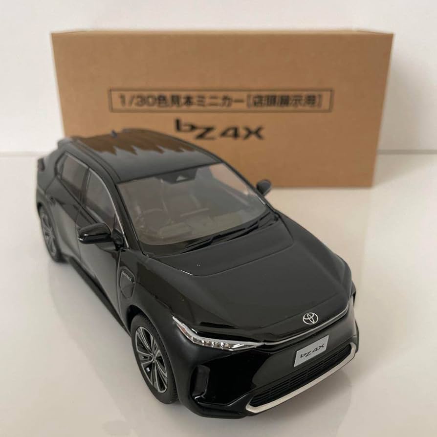 Amazon.co.jp: トヨタ bZ4x ミニカー カラーサンプル ブラック 黒