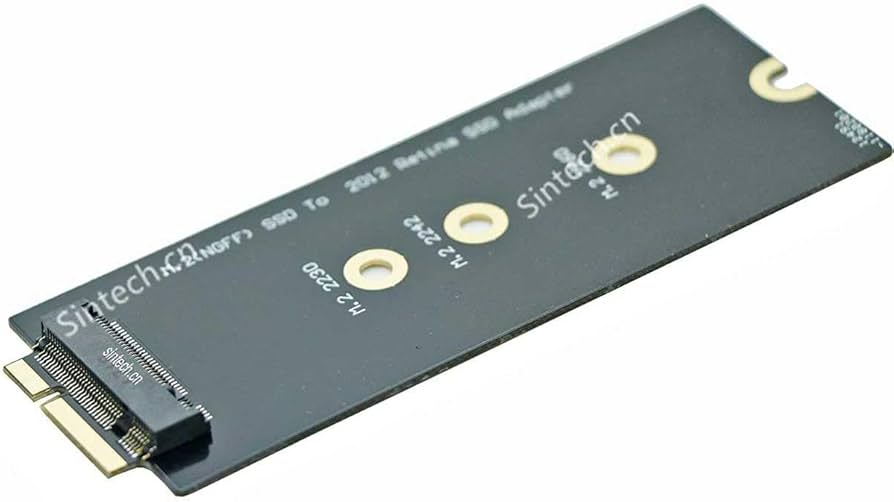 Amazon.co.jp: Sintech M2(NGFF) SATA SSDカード 24ピン MacBook PRO