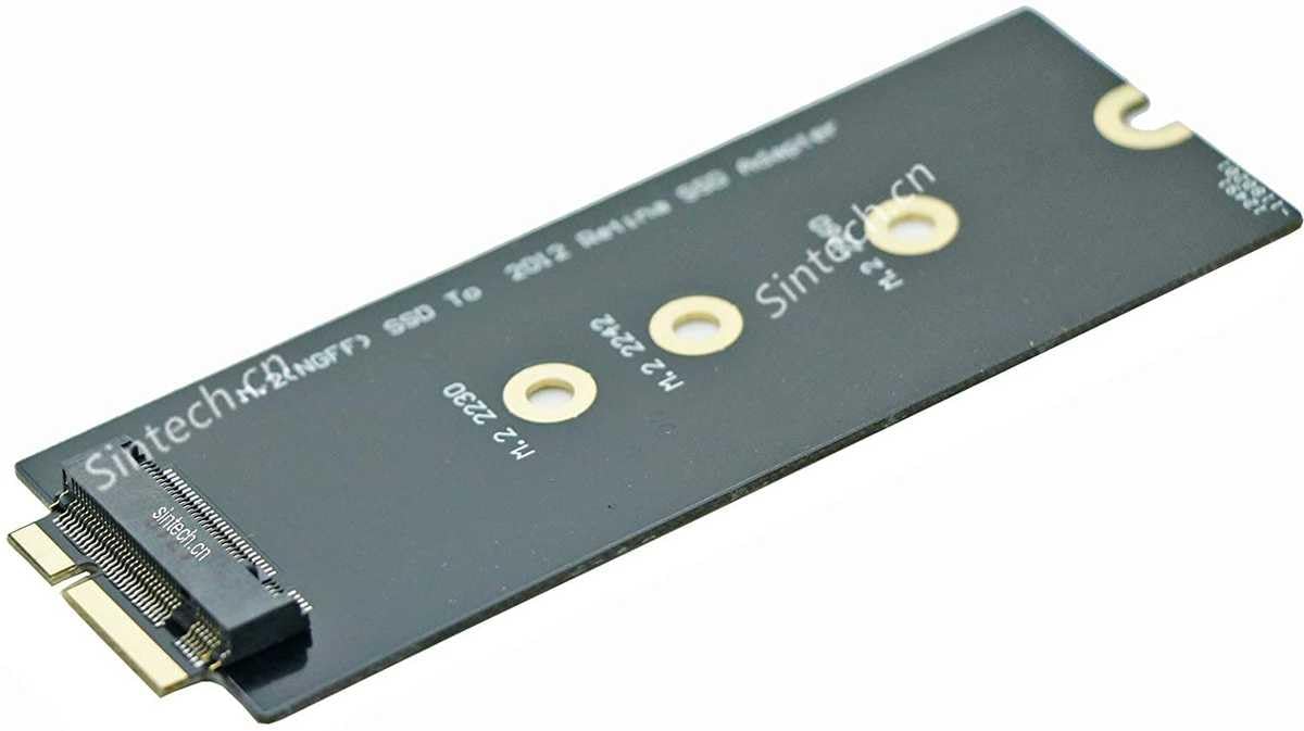 Amazon.co.jp: Sintech M2(NGFF) SATA SSDカード 24ピン MacBook PRO