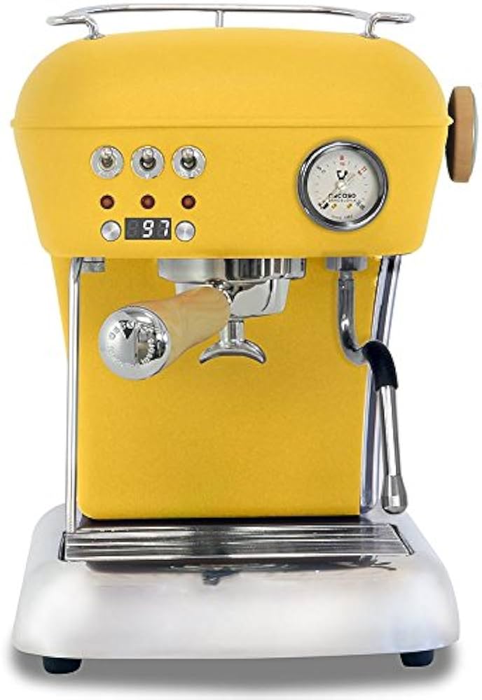 Amazon.co.jp: Ascaso Dream Pid Espresso Machine Sun Yellow