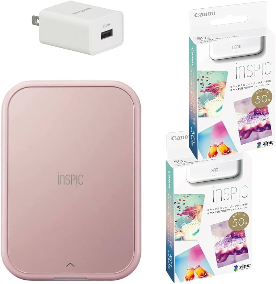 Amazon.co.jp: キヤノン スマホ用フォトプリンタ iNSPiC PV-223 スマホ