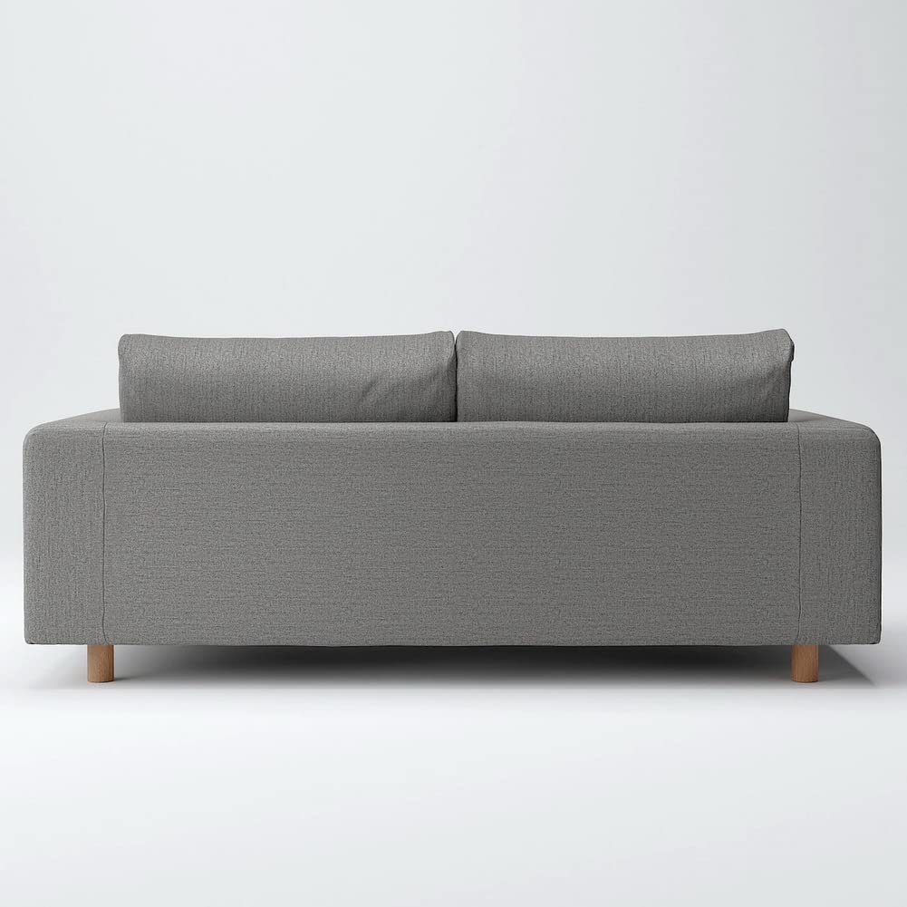 Amazon｜無印良品 カバー 杢グレー 綿帆布 ソファ本体 2.5シーター