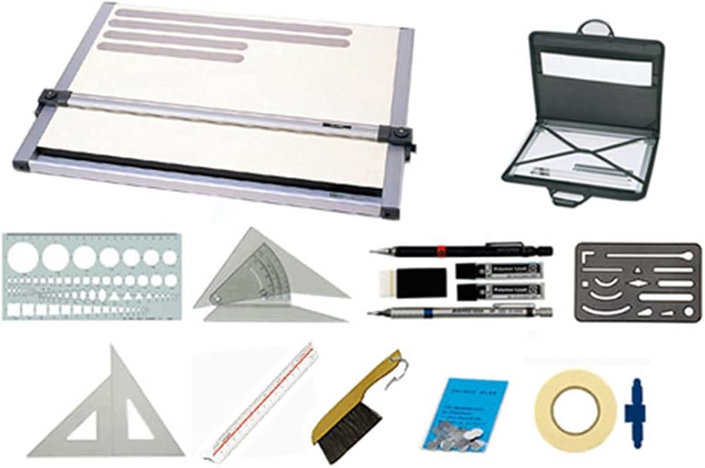 Amazon | 建築士試験対応 A2平行定規（マグネットボード仕様）＋製図