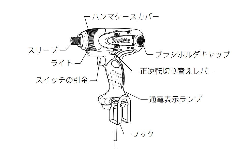 Amazon | マキタ(Makita) インパクトドライバ 100V コード10m 6955SP