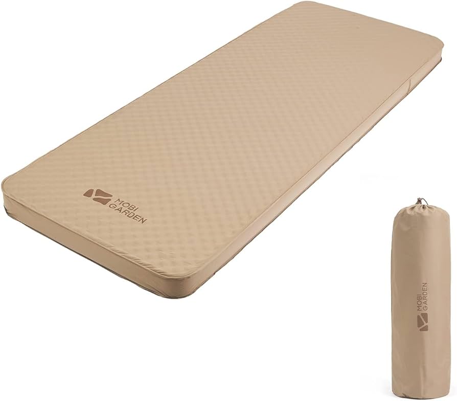 Amazon.co.jp: MOBI GARDEN インフレーターマット 自動膨張式エアー