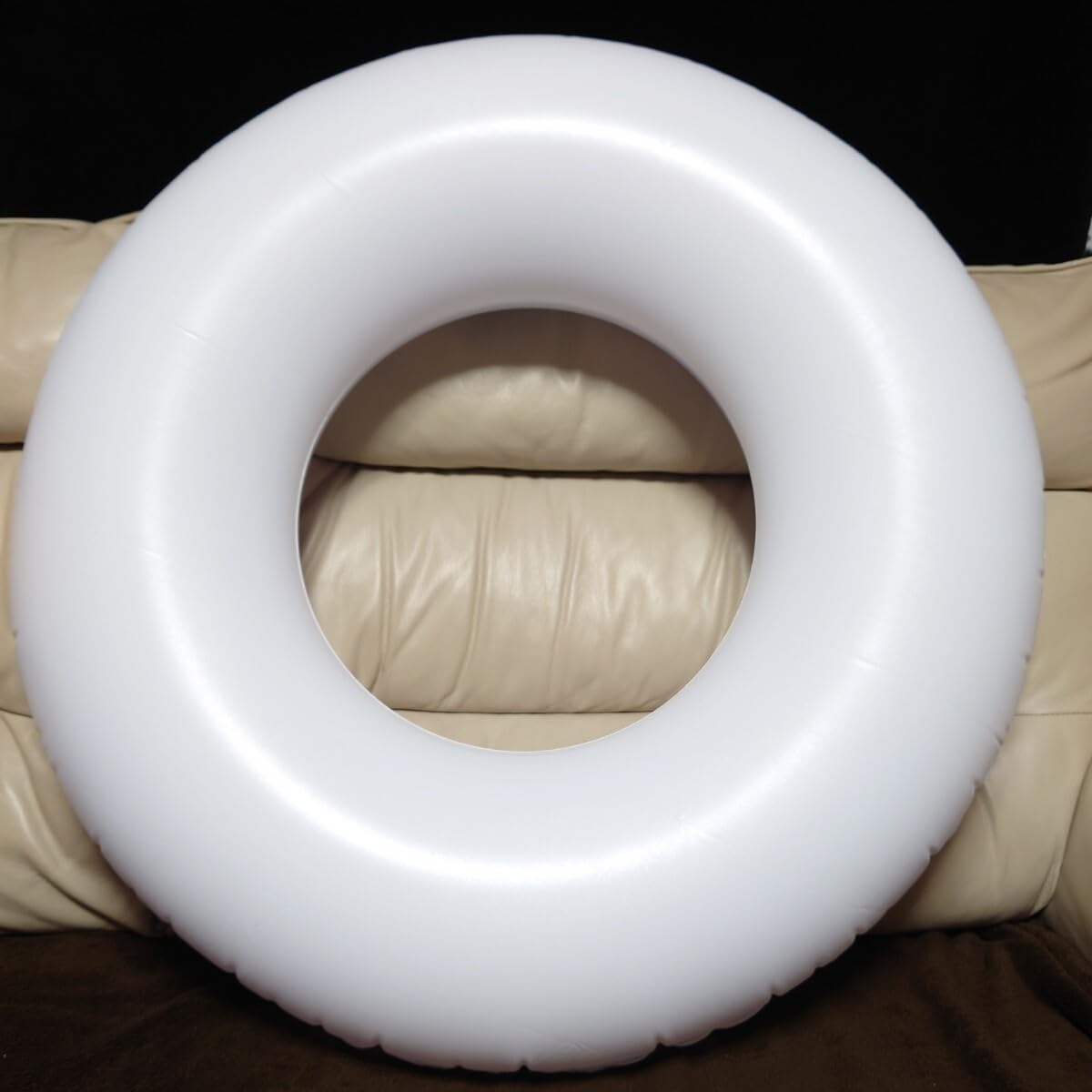 Amazon.co.jp: 空ビ 空気ビニール 浮き輪 90cm セーラーねこ ブルー