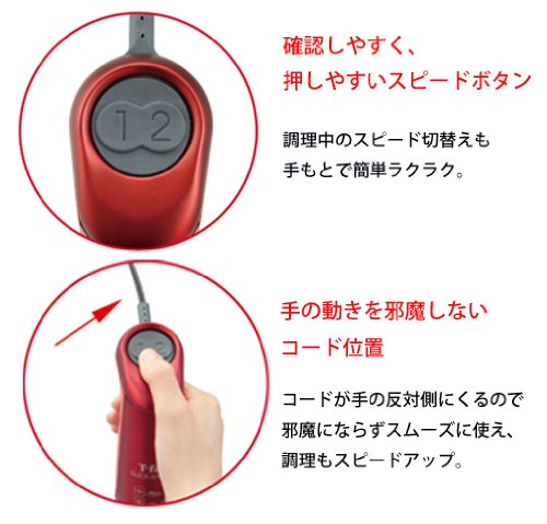 Amazon | ティファール ハンドミキサー スティックミキサー 「クリック