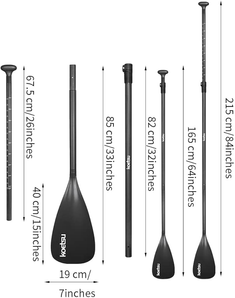 Amazon | KOETSU SUPカーボングレインハーフカーボンパドル 調節可能