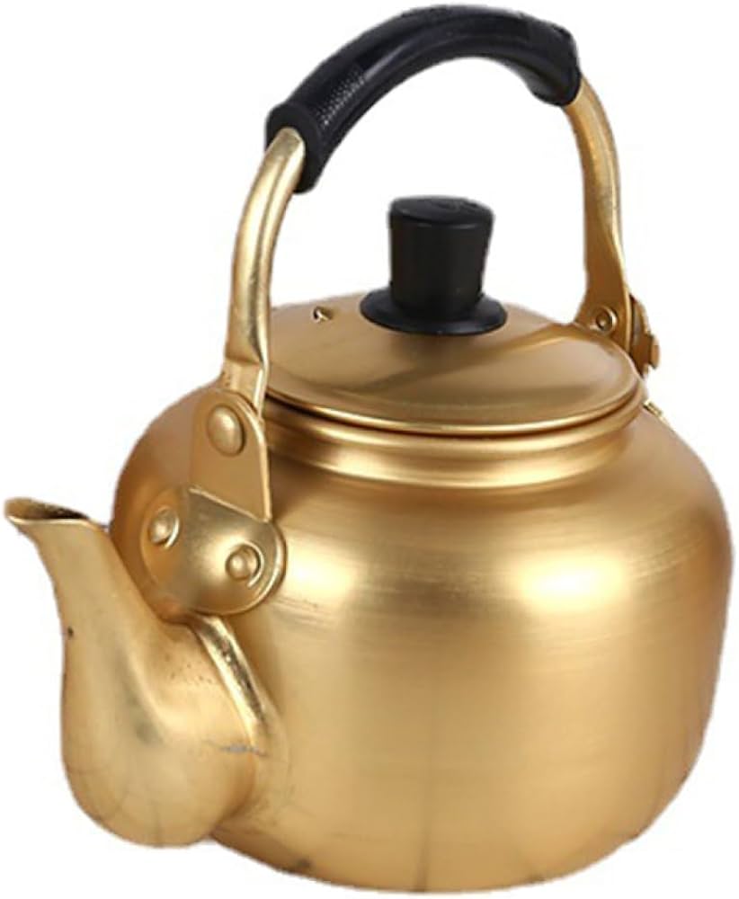 Amazon｜[LISHAwanzhu] 昔ながらのやかん1L 昔なつかし やかん 湯沸し