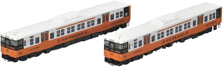 Amazon | JR キハ66・67形ディーゼルカー (ハウステンボス塗装)セット