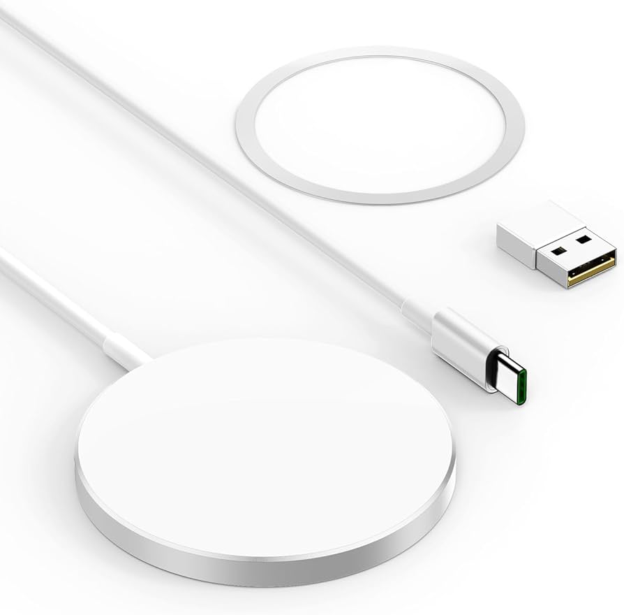 Amazon.co.jp: THREEKEY iPhone 16 用 マグネット式 ワイヤレス充電器