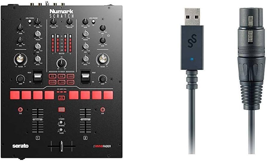 Amazon.com: Numark Scratch + SoundSwitch DMX Micro Interface | 2