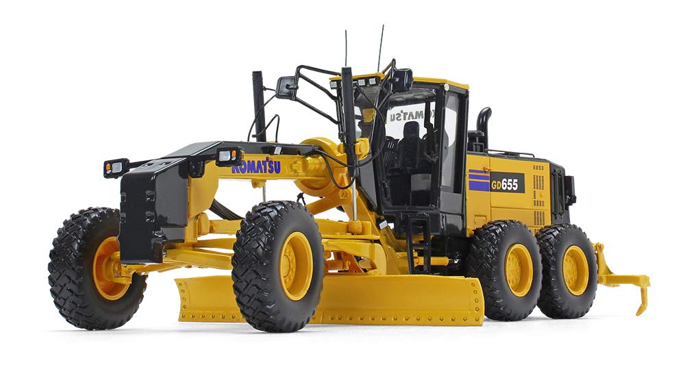 Amazon | 1/50 コマツ GD655-6 モーターグレーダ リッパー付き